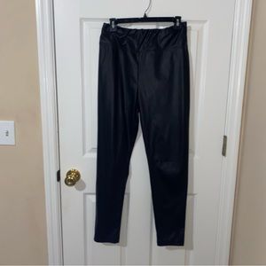Black Leather Pants